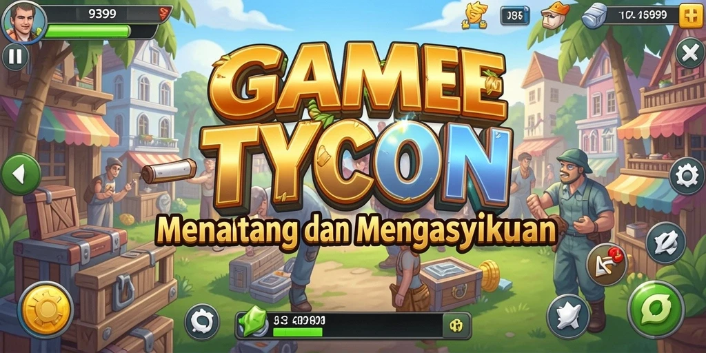 Tampilan gameplay menarik dari game Tycoon 9399.
