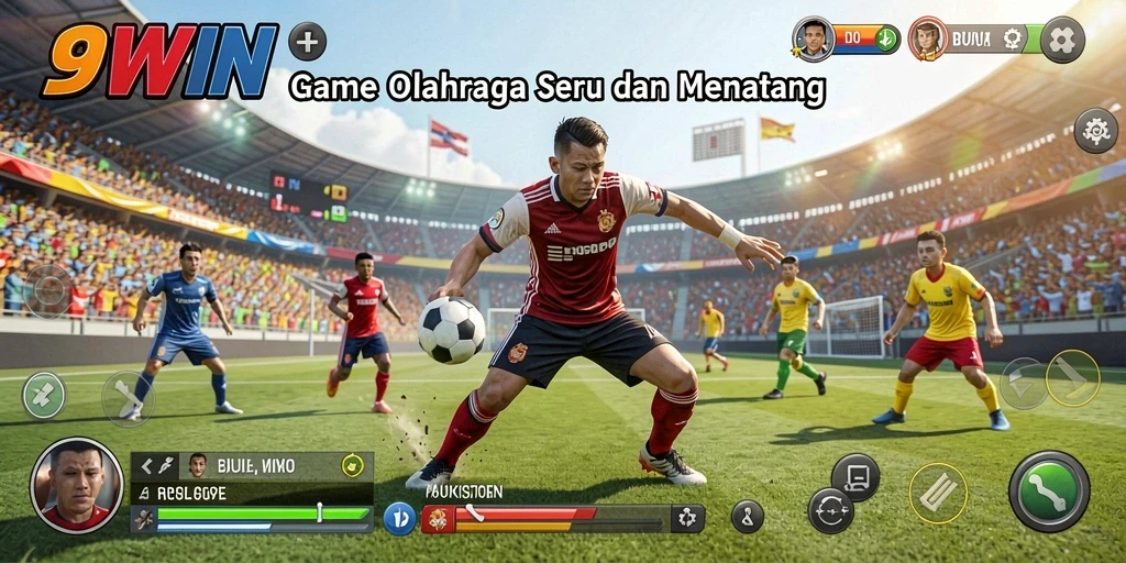 Screenshot menunjukkan aksi gameplay seru dalam 9WIN.