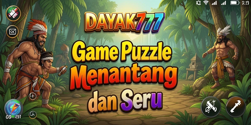 Screenshot DAYAK777 menampilkan gameplay Puzzle yang seru dan menantang.