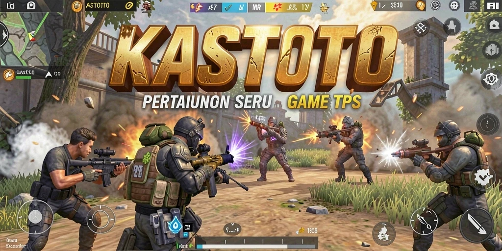 Screenshot menampilkan aksi intens dalam permainan KASTOTO.