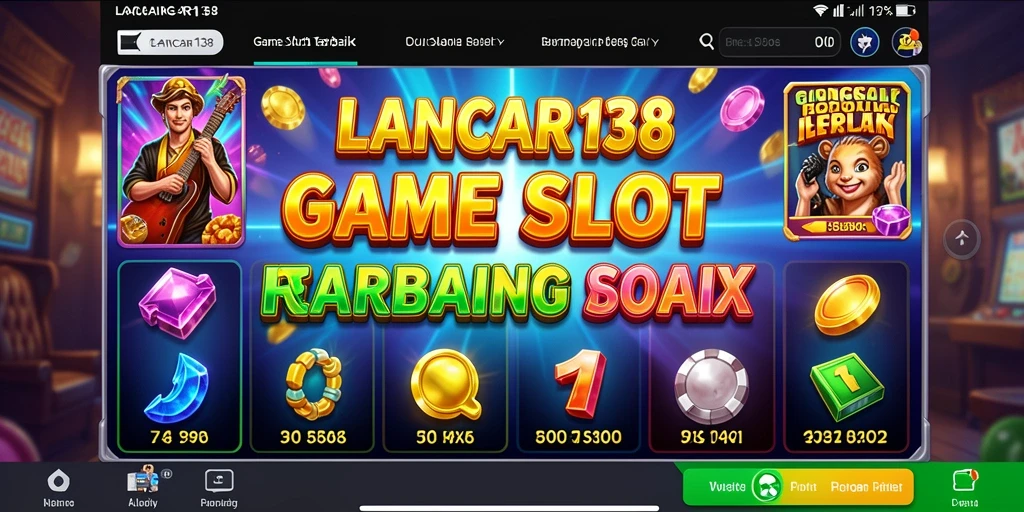 Tampilan gameplay LANCAR138 dengan berbagai tema slot menarik.