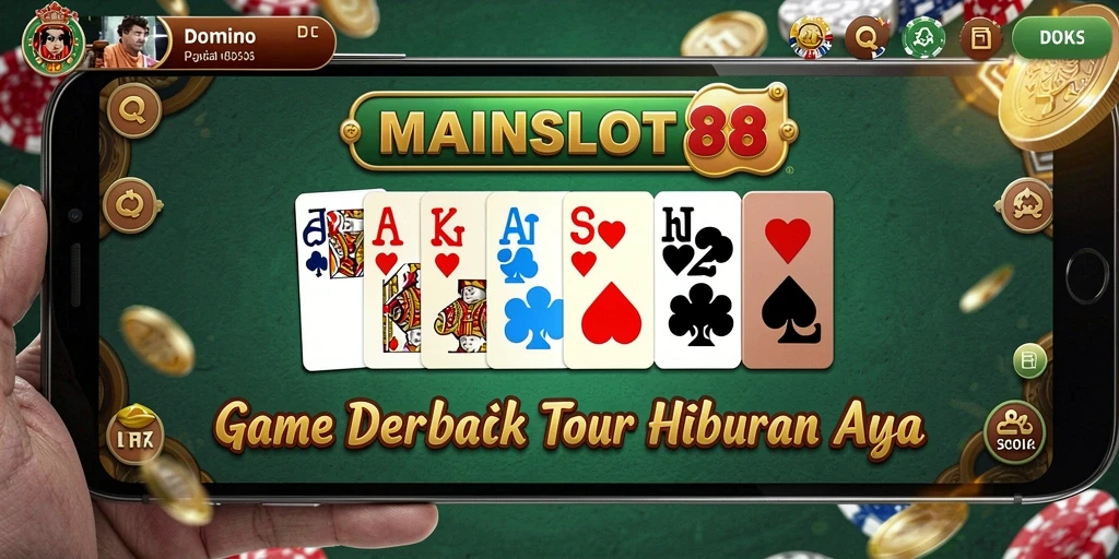 Tampilan gameplay Domino yang seru dan menantang di MAINSLOT88.