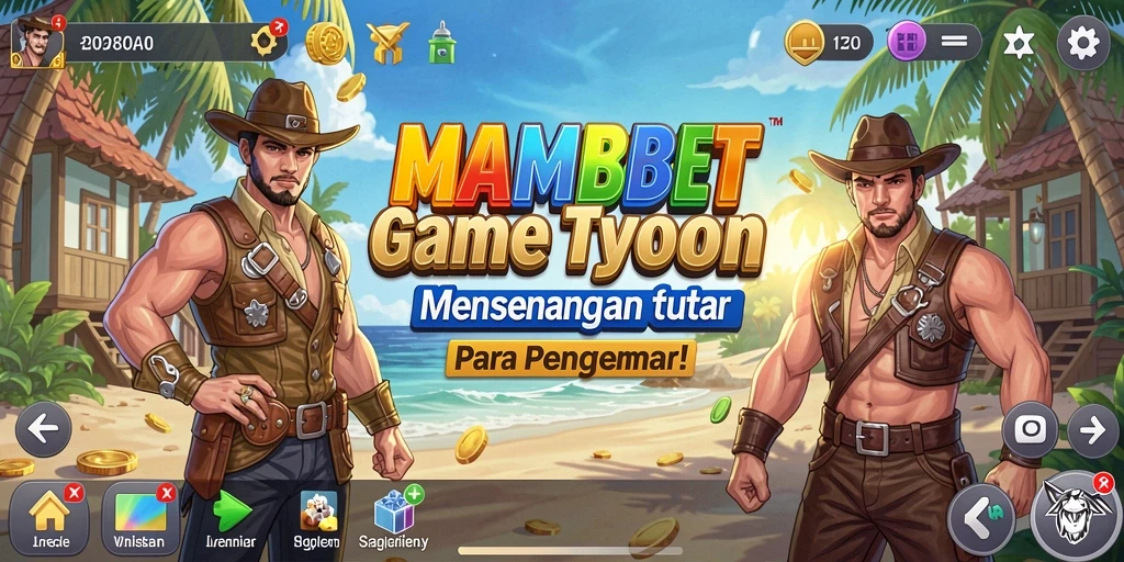 Gameplay Tycoon seru di MAMIBET yang menantang.