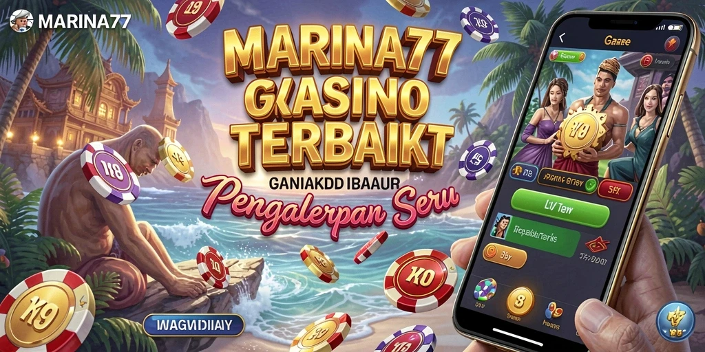 Tampilan gameplay seru di MARINA77 dengan berbagai pilihan permainan Kasino.