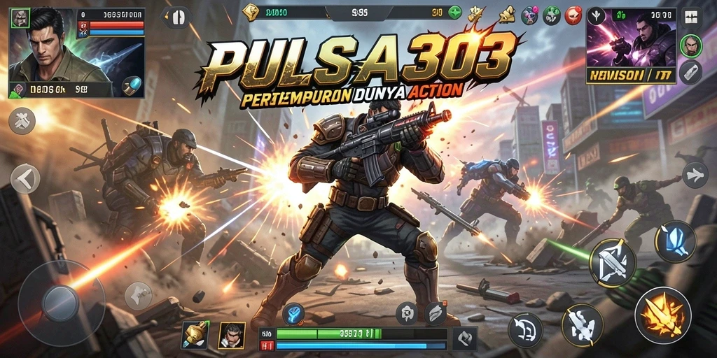 Tangkapan layar dari gameplay <strong>PULSA303</strong> menunjukkan aksi yang seru dan mendebarkan.