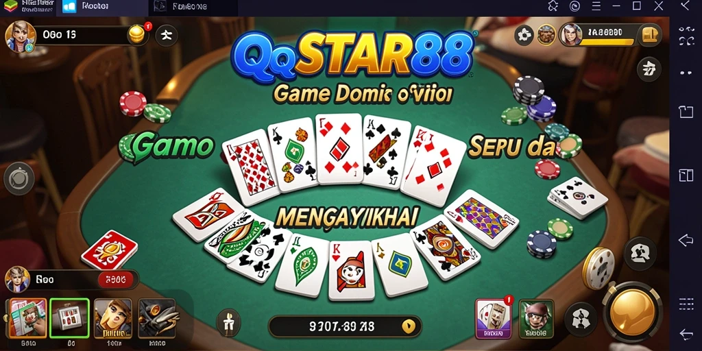 Tampilan gameplay seru dari QQSTAR88 yang penuh aksi.