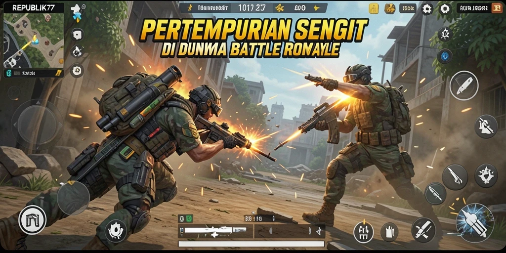 Gameplay mendebarkan di <strong>REPUBLIK77</strong> dengan pertarungan yang intens.