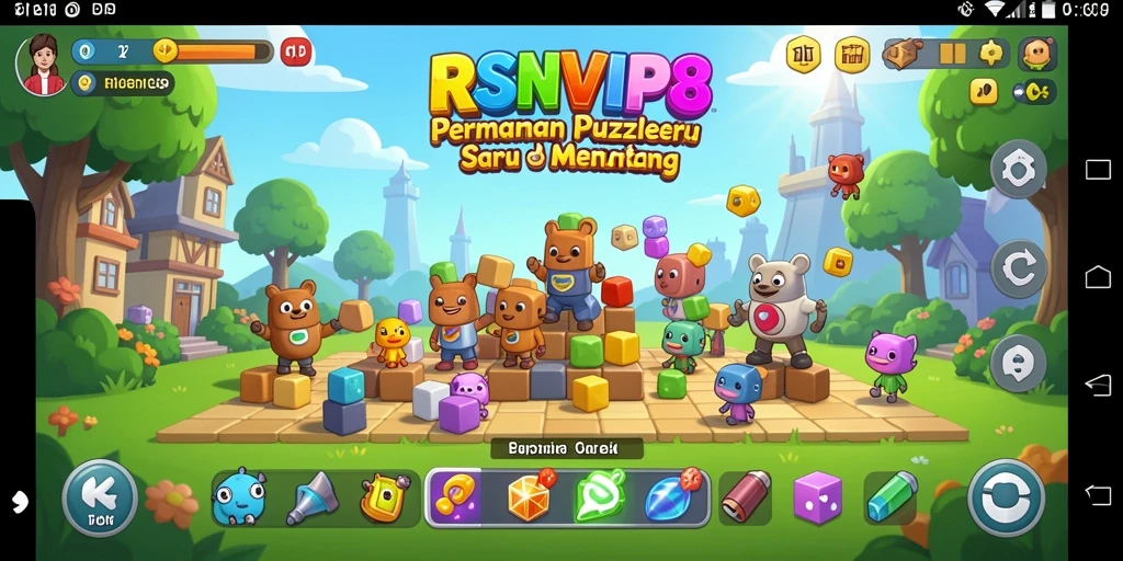 Tampilan gameplay seru dari RSNVIP8 yang menantang setiap pemain.