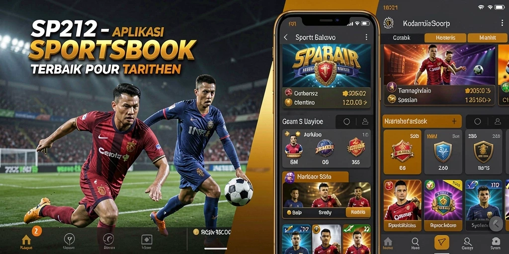 Tampilan gameplay menarik dari aplikasi Sportsbook SP212.