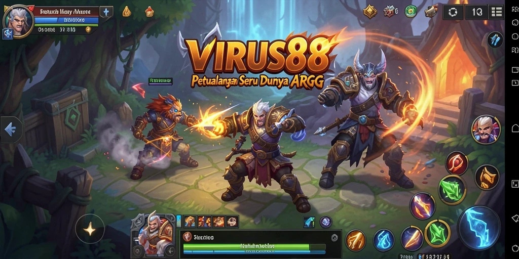 Gameplay seru dengan pertarungan epik di <strong>VIRUS88</strong>.